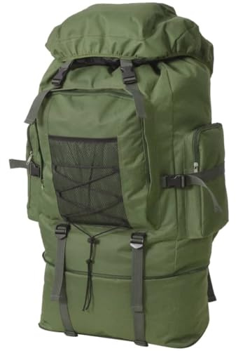 vidaXL Trekkingrucksack Armee Rucksack Kampfrucksack Wanderrucksack XXL 100 L
