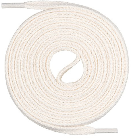Lacets Mount Swiss© Premium, 1 paire de lacets plats, 100% coton, indéchirables, largeur 7 mm, longueur 45‑200 cm
