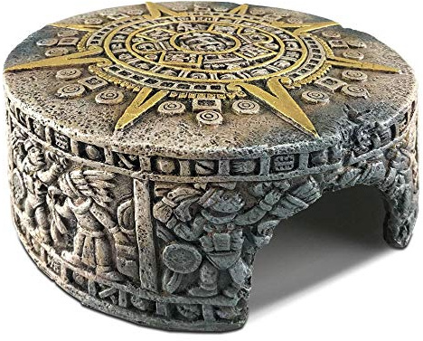 Exo Terra Aztec Stone Calendar Hide, Decorative Terrarium Cave (Small)