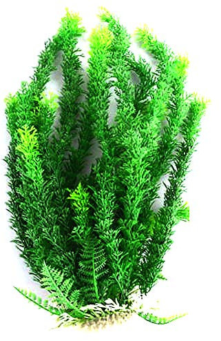 Tailor13me 45cm Plantes D'aquarium Artificielles, Aquatiques Paysage Grand Aquarium Fish Tank en Plastique Décorations De Simulation Ornement Décor Vert