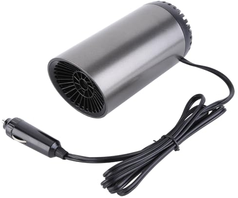 12V 150W Autoheizung Entfroster, Tragbarer Auto Heizlüfter Defogger Schnelle Heizung Defroster Ventilator Auto Defrost Defog Lüfter Windschutzscheiben Entfroster Demister Mobile Innenraumheizung