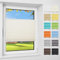 Atlaz Plissee Klemmfix ohne Bohren, 45x100cm(BxH), Beige, Plisseerollo Fensterrollo mit Klemmträger, Faltrollo Jalousie für Fenster und Tür, Blickdicht, Sichtschutz und Sonnenschutz