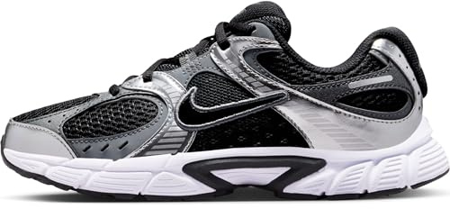 Nike V5 RNR (GS) Scarpe da Ginnastica per Bambini più Grandi, Black Black Antracite Smoke Grey, 39 EU