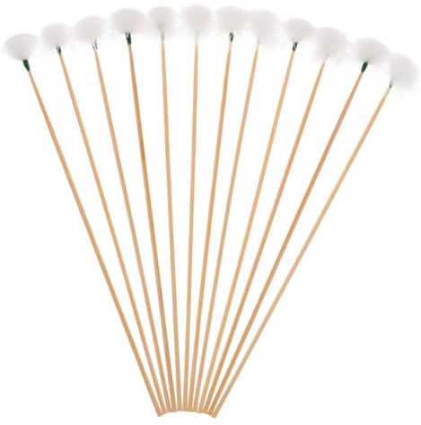 minkissy 24 piezas Palitos Limpiadores de Cera de Oído con Plumón de Herramientas de Masaje Auricular Suaves y para Adultos Kit de Limpieza y de Cera