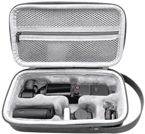 Honbobo Osmo Pocket 4 Custodia, Case Borsa da viaggio Custodia da trasporto Borsa portaoggetti Borse a mano Accessori per DJI Osmo Pocket 4