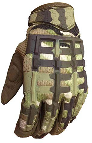 KUANDARMX Gants de mécanicien Robuste Hydrofuge à Haute dextérité Anti-Vibration, Anti-Abrasion, Tactiques de Sport Technicien d'équitation en Plein air Gants de Moto Formation de Fitness, E, S