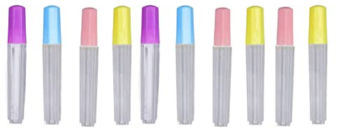 Contenitore Aghi da Cucito 10 Pezzi 10cm Plastica Trasparente con Coperchio, Tubi Sigillati Conservazione, per Sarta Kit Cucito Fai da Te Accessori
