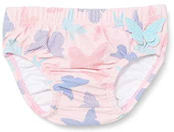 Playshoes UV-Schutz Windelhose Unisex Kinder Badehose Schwimmhose Badebekleidung, Schmetterlinge, 74/80