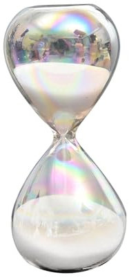 Sablier en Verre Coloré, Décoration, Ornement, pour Fête de Festival, Bibliothèque de Salon, 5min