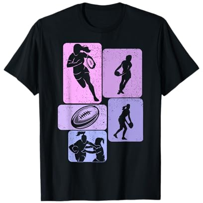 Rugby Fille Femme T-Shirt