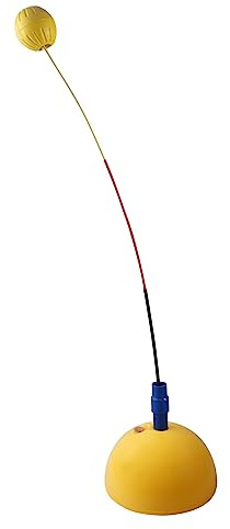 LOXGO Tennis Hit Trainer Self-Training Aids Tennis Training Equipment Practice Improve Tennis Trainer with String Tennis Swing Trainer Tennis Single Self