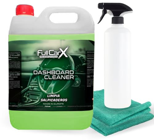 FULLCARX Dashboard Cleaner 5L Auto Innenraumreiniger Cockpitpflege, Weist Staub ab, Dauerhafter Schutz, Reiniger Innenraum, Glänzendes Finish, Cockpit Reinigung Detailing Professionelles Produkt
