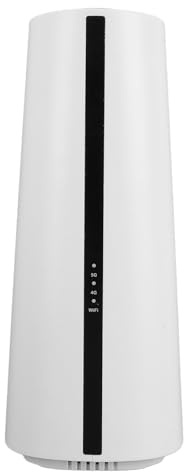 ASHATA 5G -Router, 2,4 G 5,8 G Doppel -Strip 5G Router CPE bei Hoher Geschwindigkeit und Effizienz der Verwendung des 1800 Mbit/S Netzwerks mit SIM Karte für das Haus (EU-Stecker)