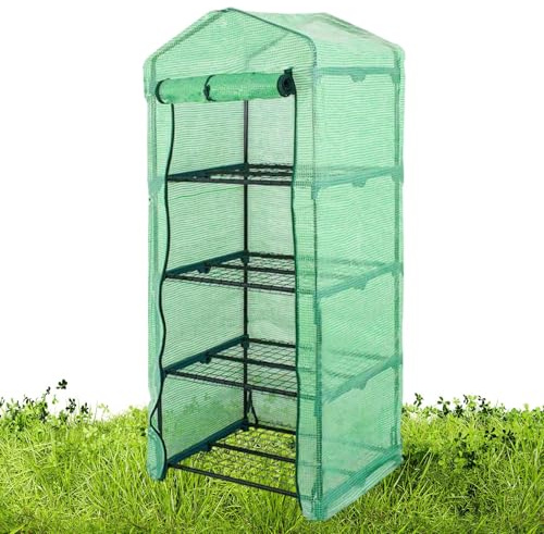 Doiyislem Recambio De Cubierta Para Invernadero | Cubierta Para Invernadero De Pvc - Sombra Protectora Uv-Resistente Para Reemplazo Como Accesorio Para Jardín, Terraza, Balcón, Granja, Plantas, Patio,