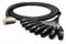 enoaudio Mogami 2932 8 Multicore Analog Kabel Breakout | Gold D-Sub 25 - Neutrik XLR female | HiFi, 1,0 m