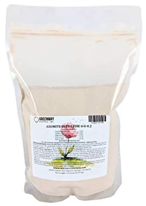 Greenway Biotech, Inc. Ultra Fine Azomite Rock Dust Volcanic Ash (Certified Dealer) Organic Trace Minerals - 2 Pounds