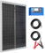 Nicesolar 50W Mono Solarpanel 12V Monokristallines Solarmodule System-set Solaranlage Komplettset für Netzunabhängige 12 Volt Energieladung für Camping
