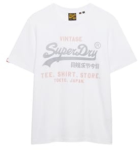 Superdry Herren Vintage Logo Heritage Relaxed T-Shirt Optik XL