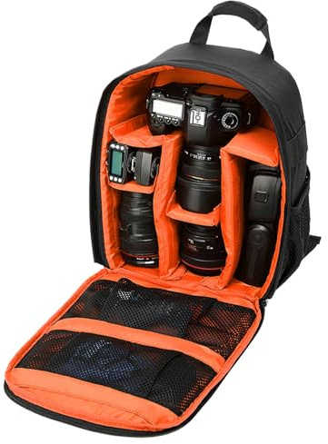 Zaino per fotocamera - borsa a marcia mirrorless, busta di conservazione regolabile | Organizzatore della telecamera da viaggio DSLR, custodia da trasporto leggera per uomini adolescenti di adolescent