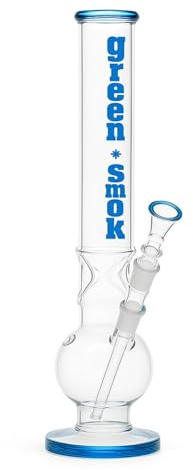 Weedness Rör i Glas 18,8 mm Ø 50 mm 44 cm hög Rök Blå - Isrör Isstillbehör Rör Perkolator Rör i Glas