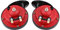 Qiilu Dual Ton Laut Auto Schnecke Luft Horn 12V 135db Universal für LKW Auto Boot Bike