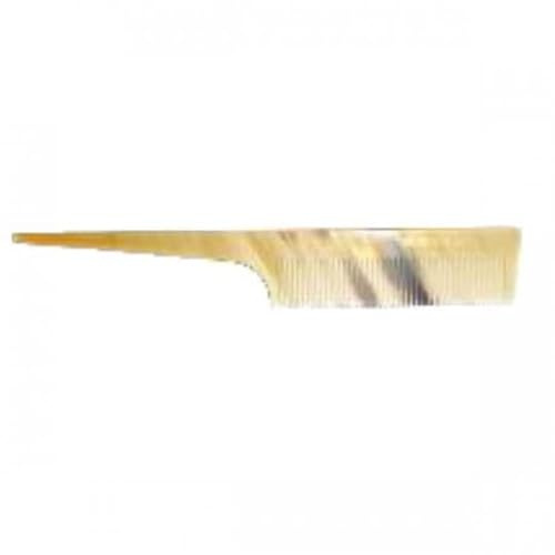 Peigne Queue de Rat en Corne Naturelle – 19 cm