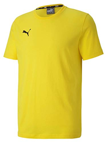 PUMA Hombre teamGOAL 23 Casuals Tee , Amarillo (Cyber Yellow), M EU