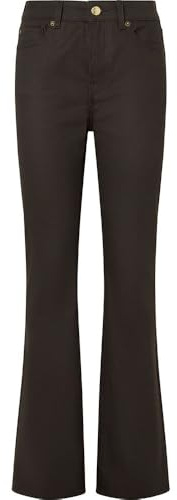 Flare Jeans HW Coated, Jeans,