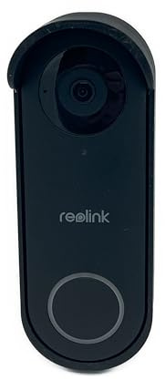 Weatherproof Rain Cover Compatible with Reolink Wired Video Doorbell with Chime (2K 5MP) – Also Fits Reolink PoE & Plug-in WiFi Doorbell Camera – Outdoor Protective Hood