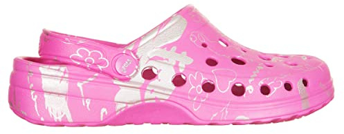 woz Sabot Ost Picasso Fuxia Silver, Mjukt Eva-gummi. Kvinna. Rosa, Picasso Fuxia, 36 EU Bred