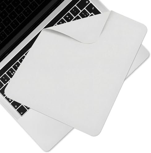 Computer-Tastatur-Abdeckung, 28,5 x 19,5 cm, Premium-Mikrofaser, Anti-Fingerabdruck-Displayschutz, Anti-Tastatur-Flecken, Laptop, kompatibel mit MacBook Pro 13 Zoll / 14 Zoll/MacBook Air 13 Zoll