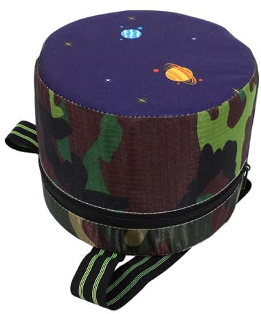 FONDOTIN Gartenarbeitshocker Tragbarer Hocker Zufällige Farbe Der Unterseite Einfache Und Stabile Struktur Für Jedes Alter