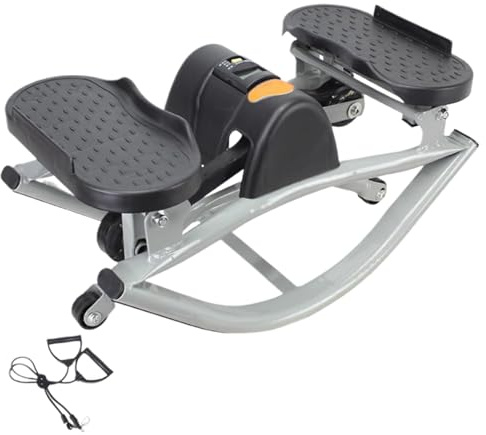 Dispositivo Rock Stepper - Attrezzature Per Il Fitness - Stepper Fitness A Dondolo Laterale | per Donne Uomini Appartamento Dormitorio Ufficio Palestra Casa