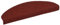 vidaXL 15x Stufenmatte Selbstklebend Treppenmatten Stufenmatten Treppenschutz Treppenmatte Treppenteppich Treppenschoner Nadelvlies 65x21x4cm Rot