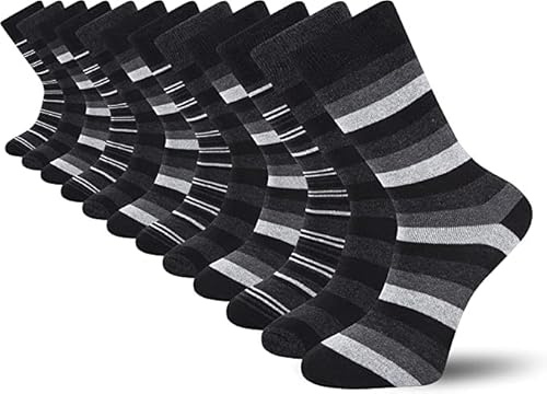 Cob Stallion- Black Socks for Men in Heel and Toe Style, Men’s Socks Multipack 6-11 UK