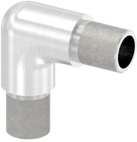 Rohrbogen 90° eng, für Rohr 21,3 x 2,0mm, V2A