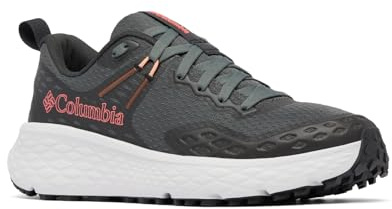 Columbia Women's Konos TRS, Low Rise Trekking and Hiking Shoes, Grill/Juicy, 8