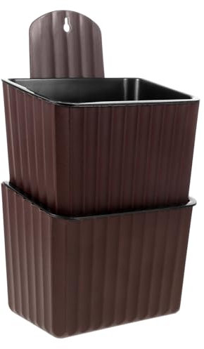 HEMOTON 2pezzi Autoirrigante in Plastica Fioriera Decorativa Per Piante Da Adatto Balcone e