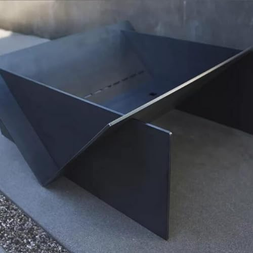 Foyer et bols à bois multifonctionnels – Cheminée d'extérieur en métal pour jardin, terrasse, camping, feu de camp et pique-nique – Parfait pour les réunions de jardin