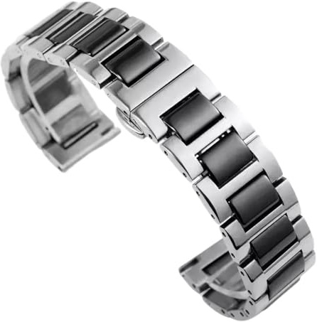 20 mm 22 mm keramiskt klockarmband Snabbkopplingsrem Utsättningsspänne Armband for kvinnor män