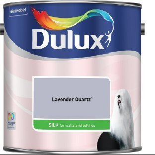 Dulux Silk 2.5L Lavender Quartz