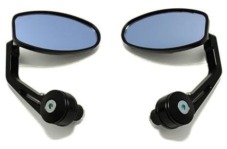 Espejos Laterales Moto Para Triumph Para Street Para Triple 675, 765 R Para RS, 2 Piezas De 7/8 Con Extremos De Manillar Antirreflejos