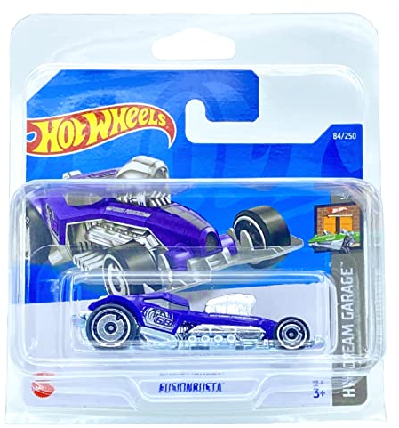 Hot Wheels Fusionbusta 3/5 HW Dream Garage 2022 - 84/250 (kurze Karte) *** Wird in einer KLAS Autoaufbewahrungsbox geliefert *** HCT92