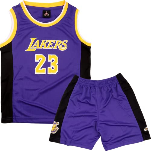 DaceStar Basketball Trikot Kinder, 2 Stück Basketball Kinder Trikot, Basket-ball Kleidung Jungen，Basket-ball Training Jersey 4-14 Jahre 2XL