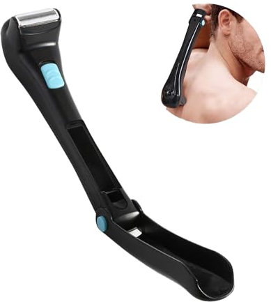 Sanon Back Hair Removal and Body Groomer, Electric Back Shaver for Men and Women with Adjustable Telescopic Handle