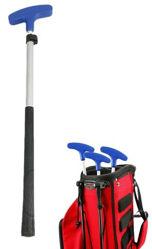 Kinder-Golf-Putter – Zwei-Wege-Kinder-Putter | Verstellbarer Kinder-Golfputter | Rutschfester Zwei-Wege-Golfputter für Kinder mit ausziehbarem Schaft für Rechts- oder Linkshänder. Länge