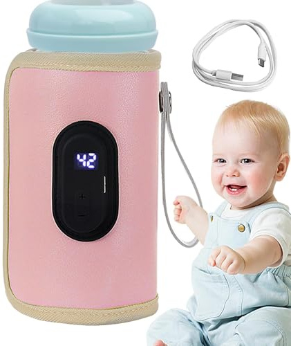 Calentador de botellas para todas las botellas: calentador de leche rápido con pantalla LCD, control preciso de la temperatura, función de memoria | Fórmula de leche materna para nutrición en casa