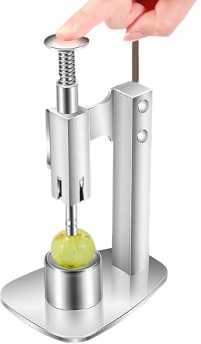 Dénoyauteur D' – Dénoyauteur De Cerises Et De Prunes En Acier Inoxydable, Denoyauteur Manuel D', Denoyauteur De Fruits Polyvalent Pour La Cuisine, La Pâtisserie, La Fabrication De Confitur