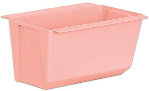 Geli Easy Pflanzgefäß für Europaletten Pflanztopf Rosa Pink Pastell Blumentopf Blumenkübel (18x14 cm)