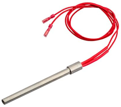 220V 300W Accenditore di Accensione a Candela per Tubo Riscaldatore Stufa a Pellet di Legna, Elemento Accensione per Forno Industriale Camino (140mm)